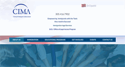 Desktop Screenshot of cimausa.org